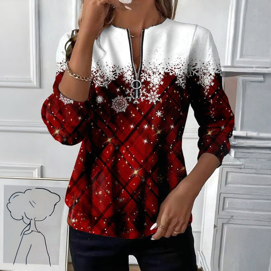 Lässiger Weihnachts-Sweatshirt