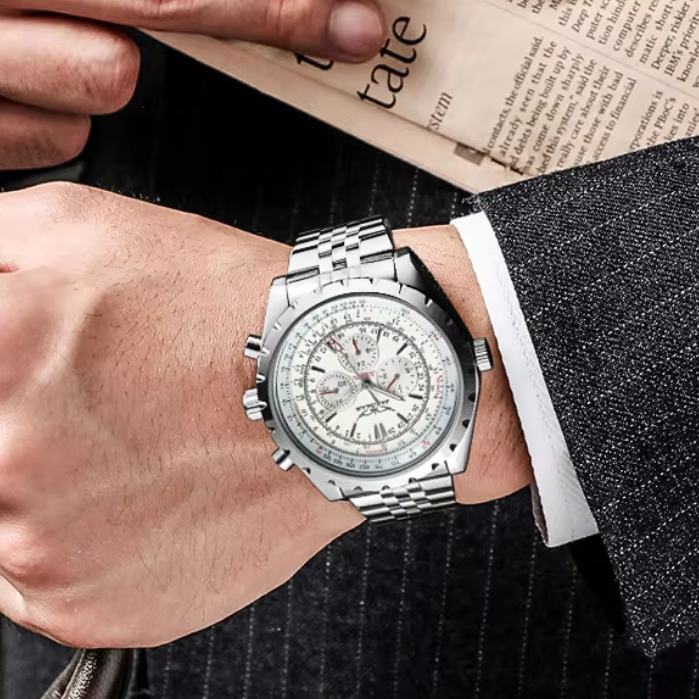 Kyle | Mechanische Taktische Ausrüstung Uhr | 48mm