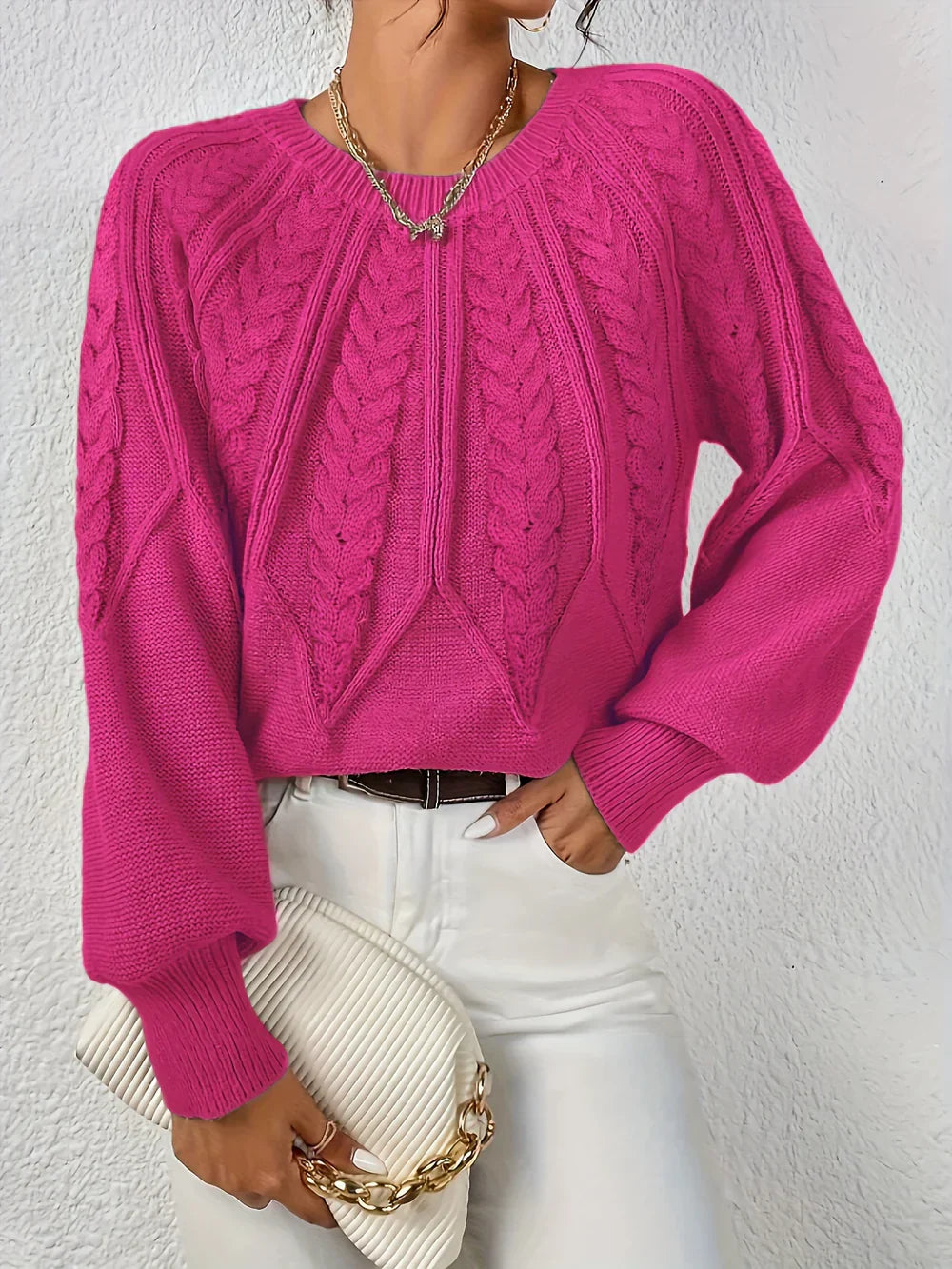 Louisa | Gehäkelt Pullover