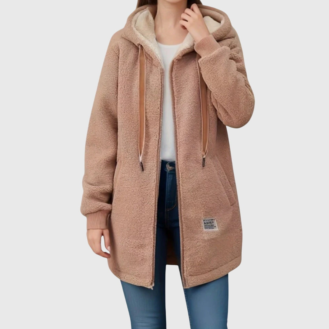 Fabienne | Kuschelige Herbst-Winter-Fleecejacke