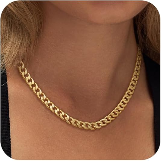 Chunky Cuban Link Halskette | Gold