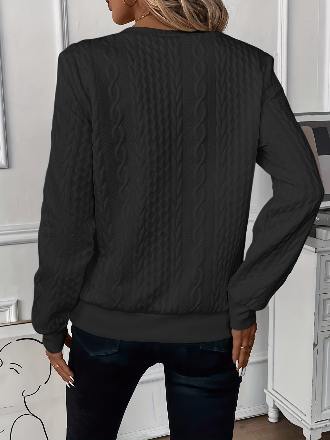 Herald - Eleganter Pullover mit Reißverschluss