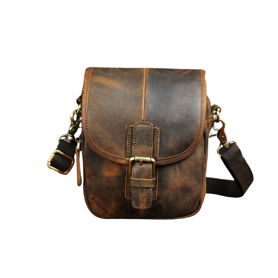 Nolan | Kompakte Leder Crossbody Tasche