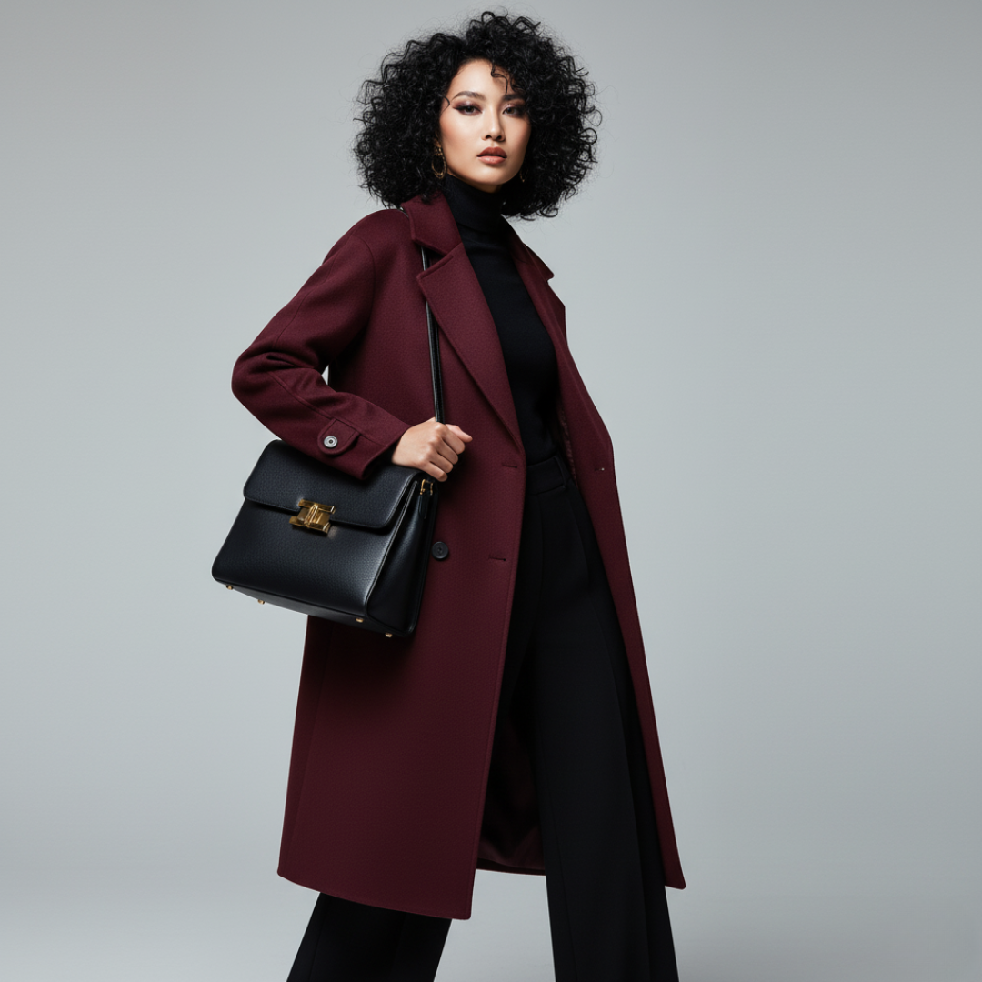 HERBST ELEGANTE WOLLMANTEL