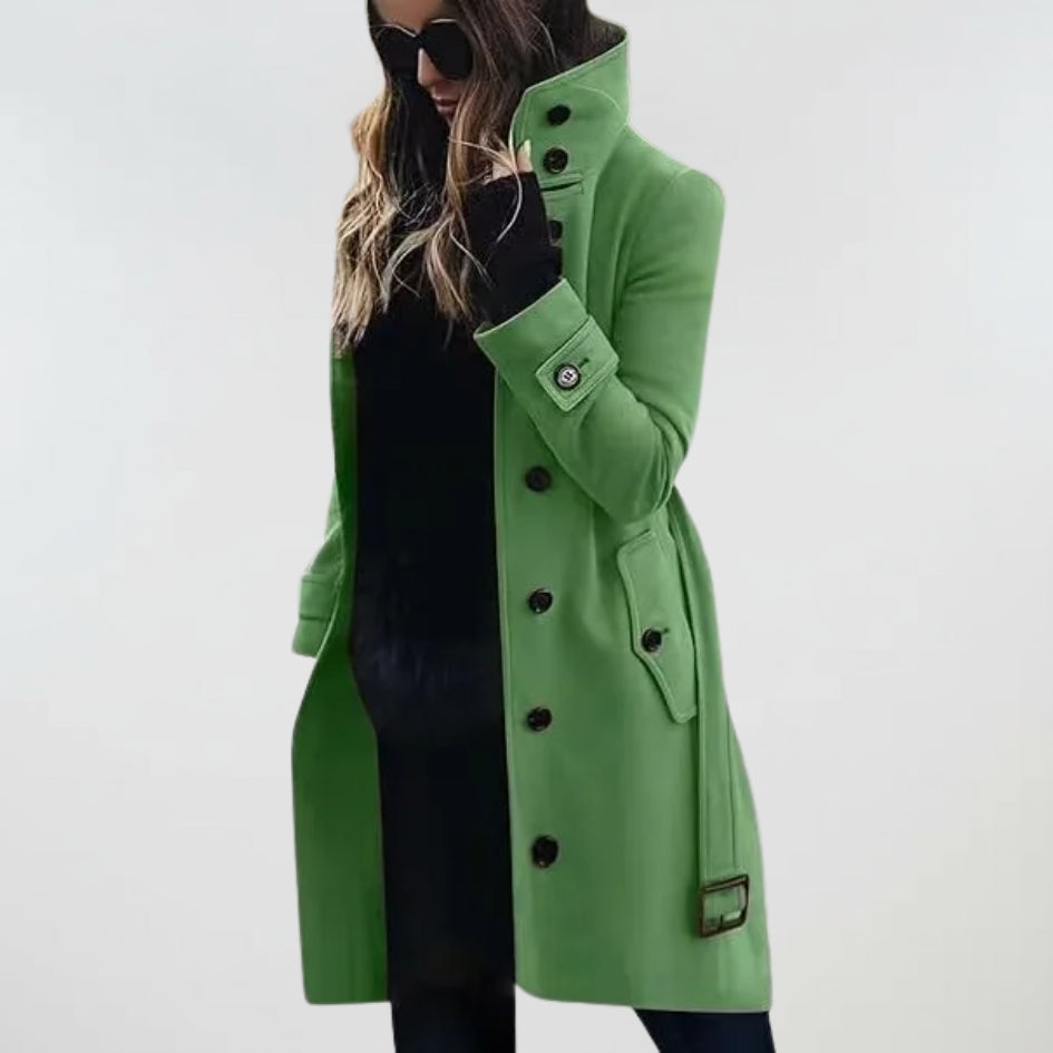 Winfell | Wasserabweisender langer Trenchcoat