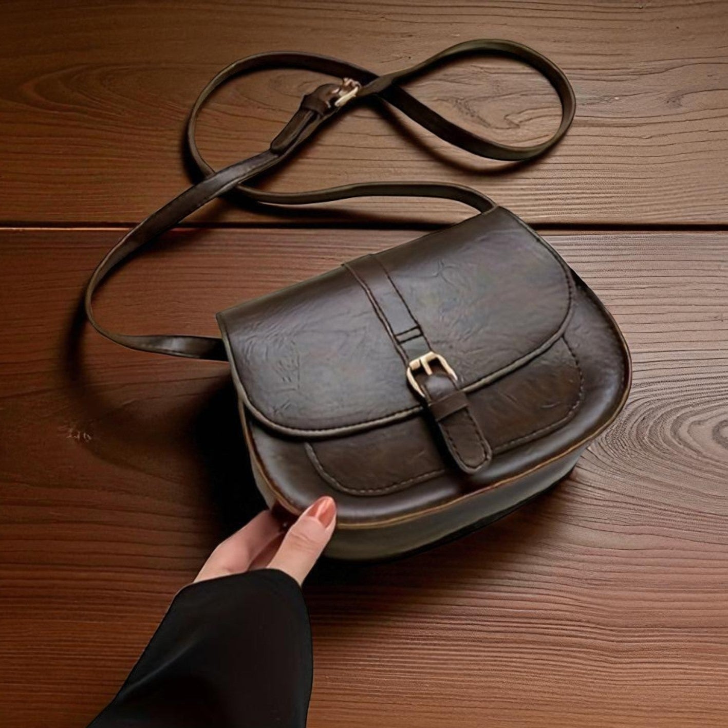 Klassische Umhängetasche Evelyn