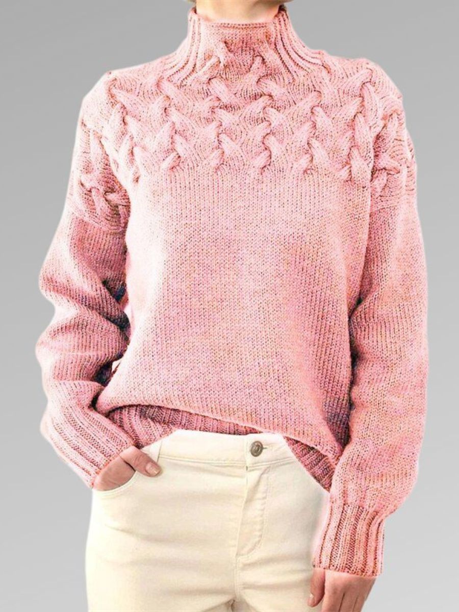 Der Margaret Pullover — Gemütliches Zopfmuster