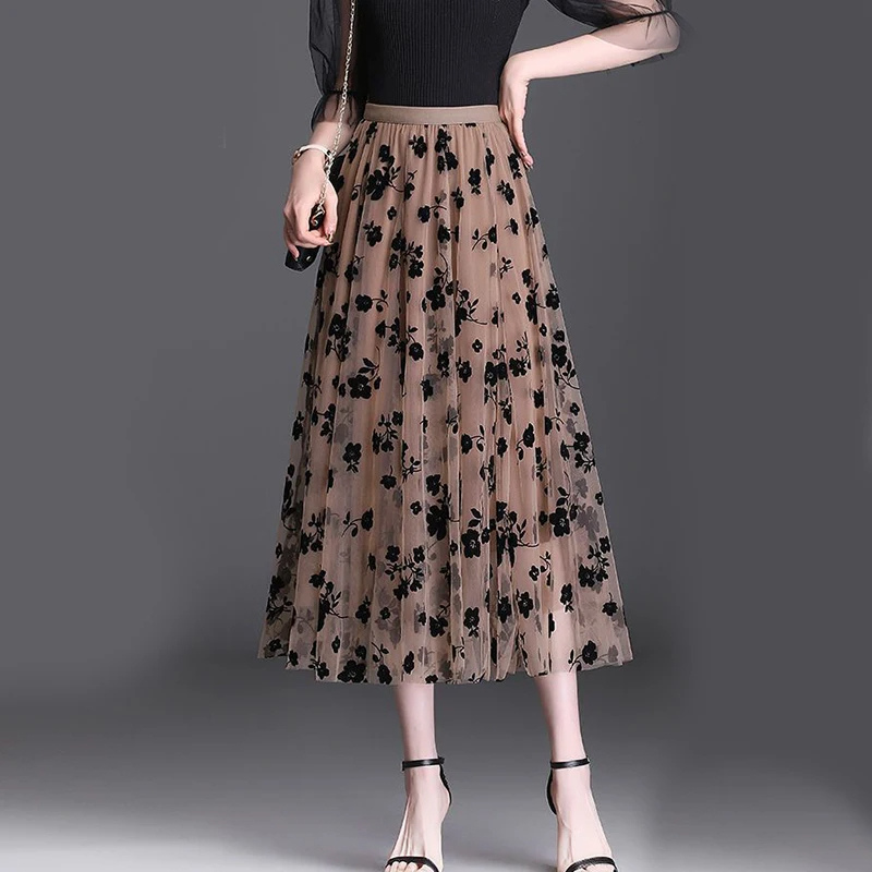 Lunaria Petal Mesh Midi