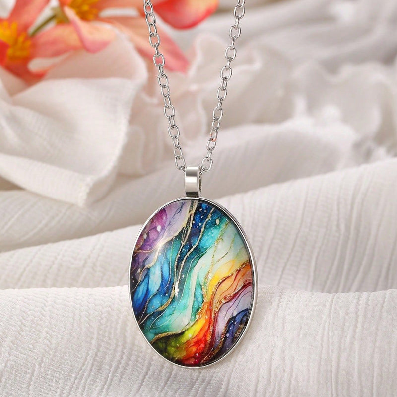 Bohemian Anhänger Halskette