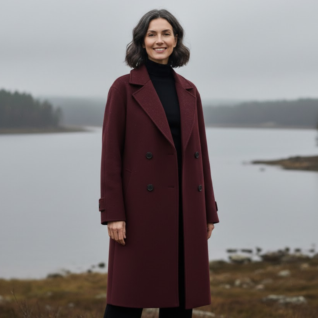 HERBST ELEGANTE WOLLMANTEL