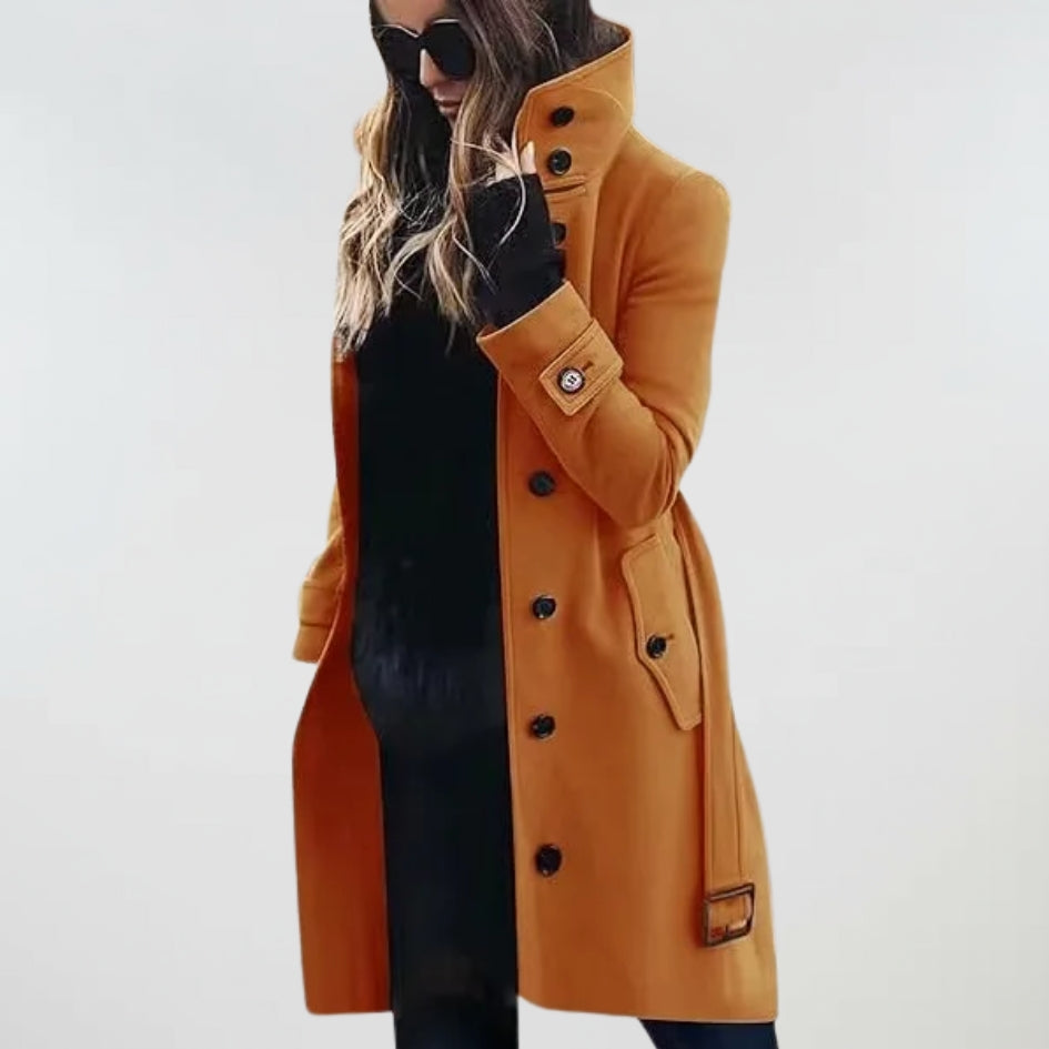 Winfell | Wasserabweisender langer Trenchcoat