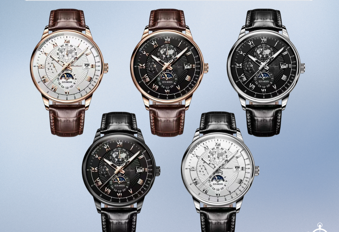 Xavier | Modern Luxury Slim Quartz Uhr | 40mm