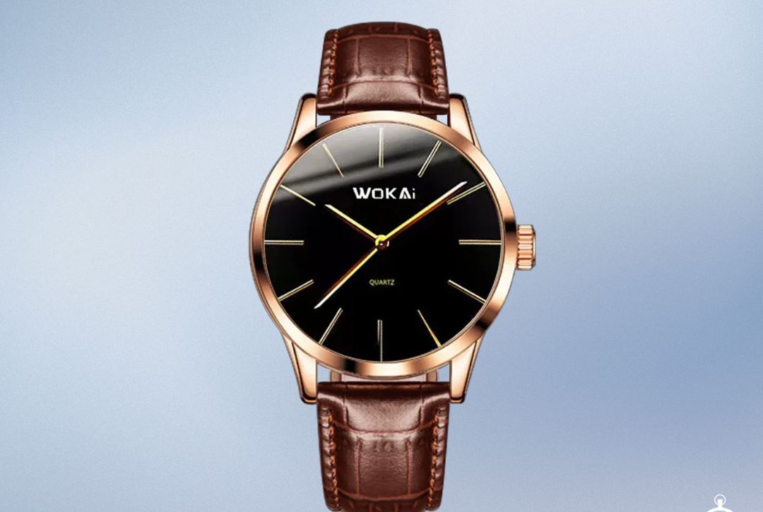 Ian | Elegante Quarz-Uhr in Roségold Dean | 40mm