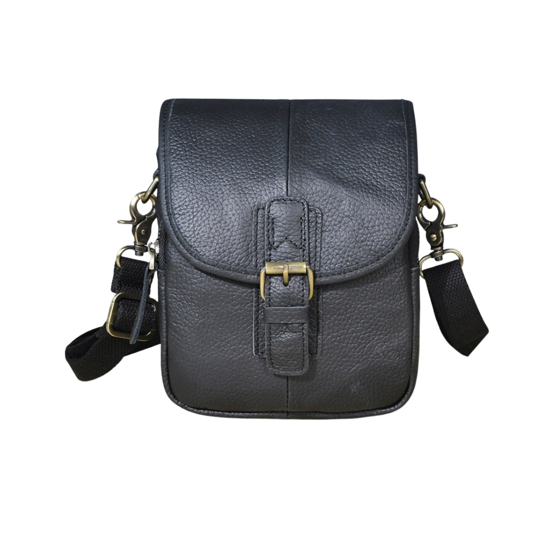 Nolan | Kompakte Leder Crossbody Tasche