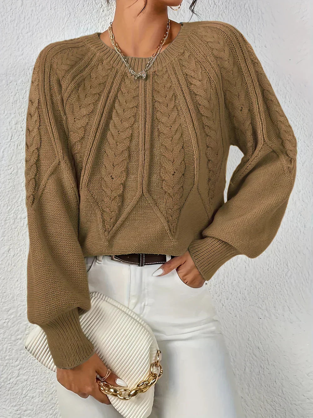 Louisa | Gehäkelt Pullover