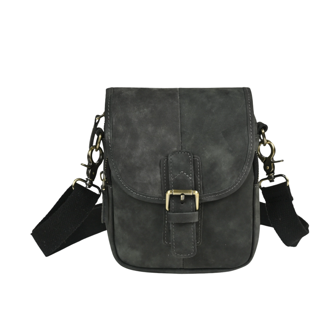 Nolan | Kompakte Leder Crossbody Tasche