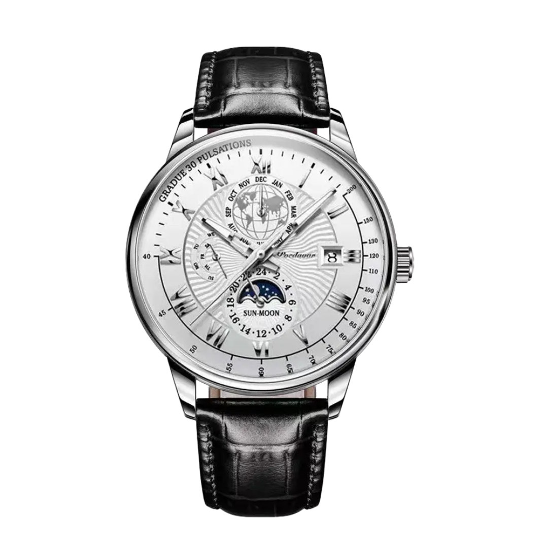 Xavier | Modern Luxury Slim Quartz Uhr | 40mm