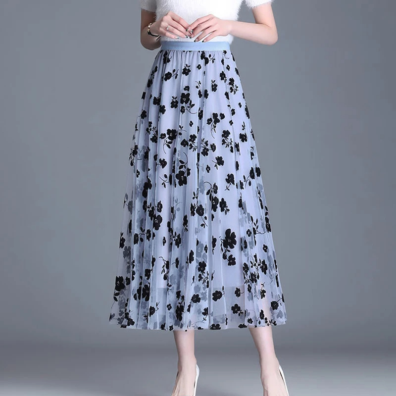 Lunaria Petal Mesh Midi