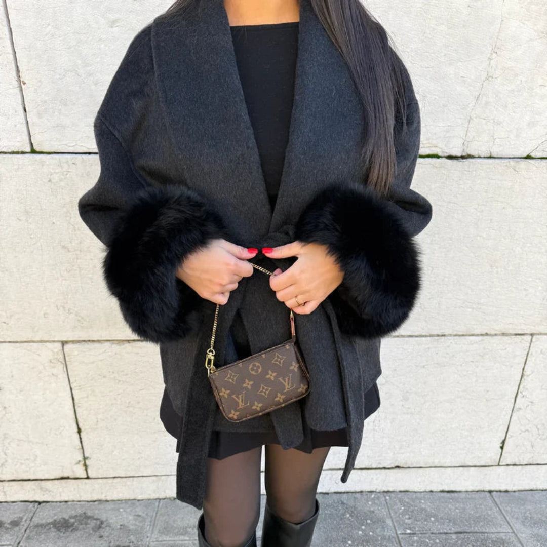 Elmsmere | Warmer, gesteppter Wintermantel