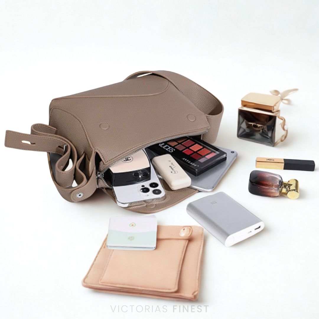 Zeitlose Curve Schultertasche