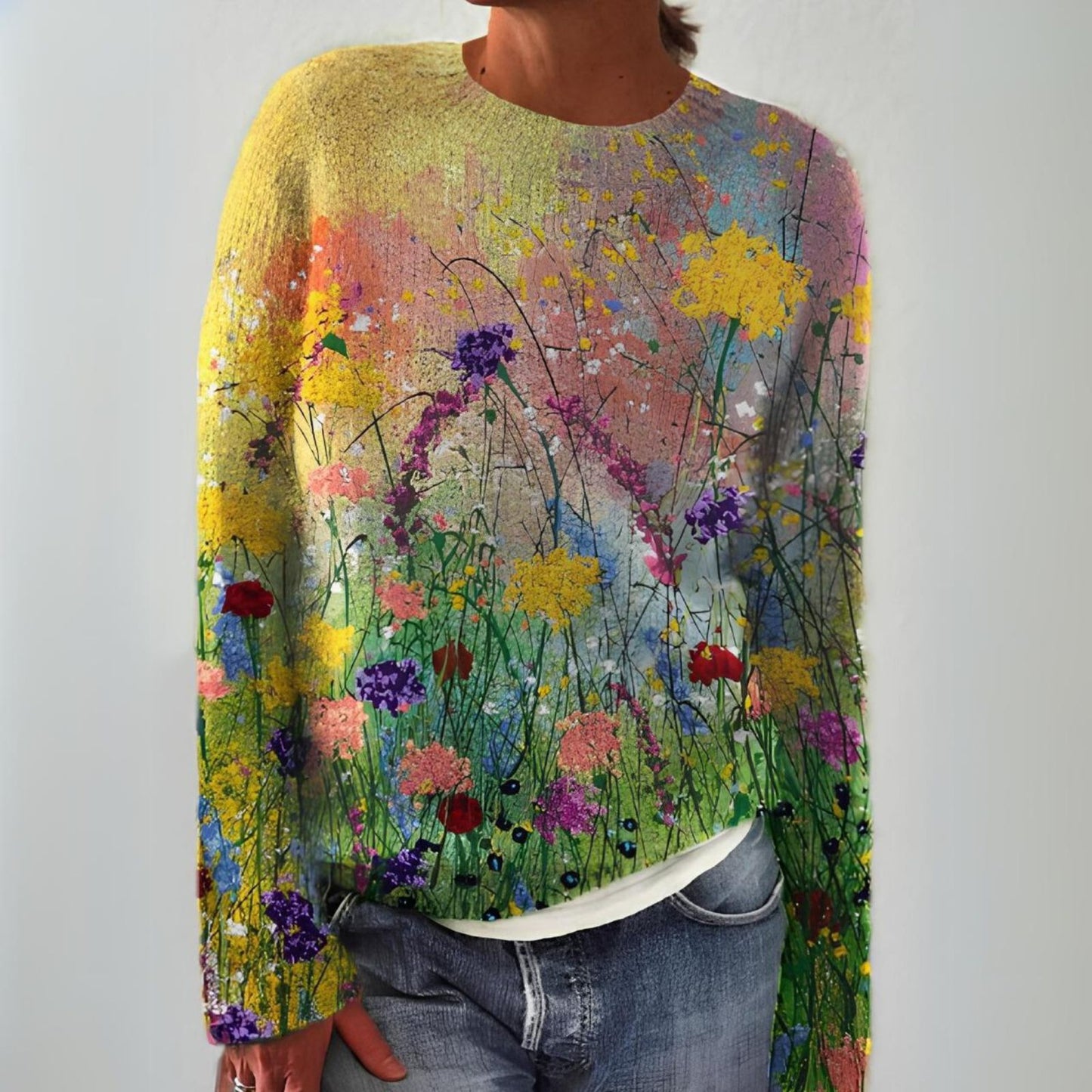 Joyce | Vintage Isländischer Pullover
