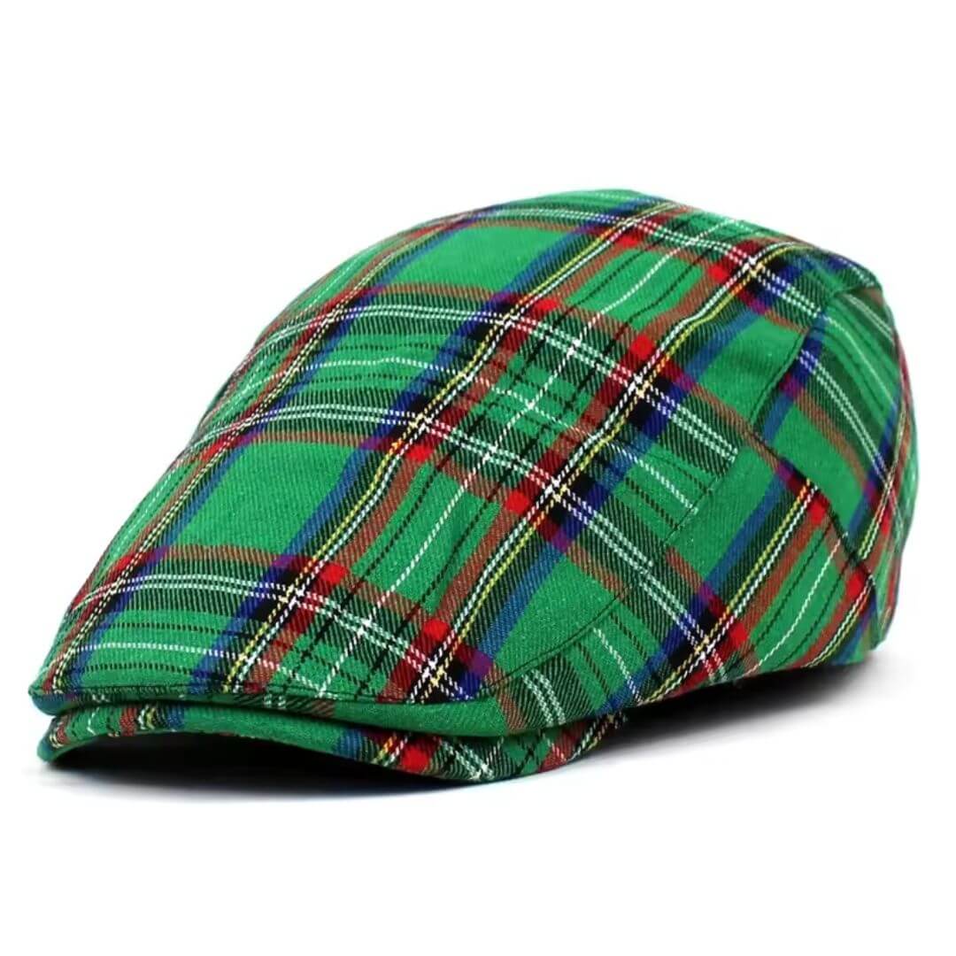 Tartan Baumwoll Ivy Cap | BOSTON