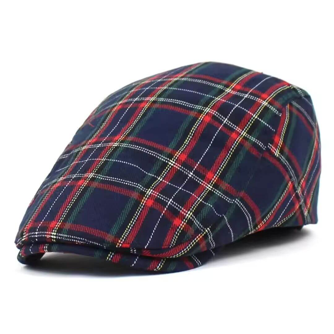Tartan Baumwoll Ivy Cap | BOSTON
