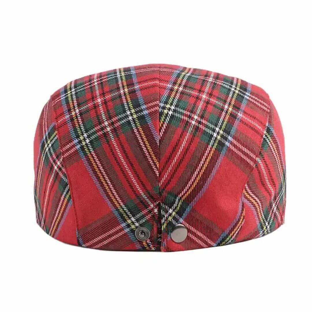 Tartan Baumwoll Ivy Cap | BOSTON