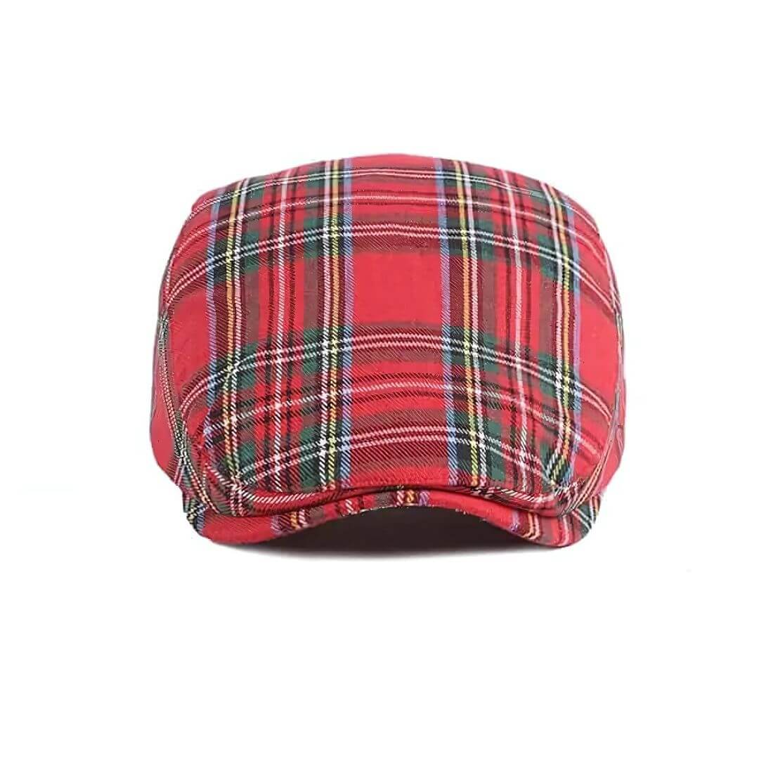 Tartan Baumwoll Ivy Cap | BOSTON