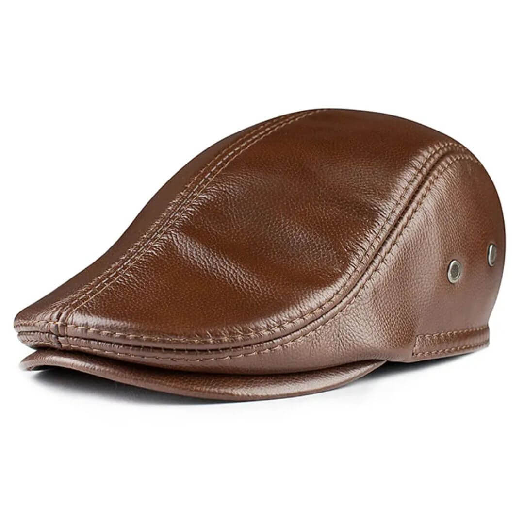 Leder Ivy Cap | TURIN