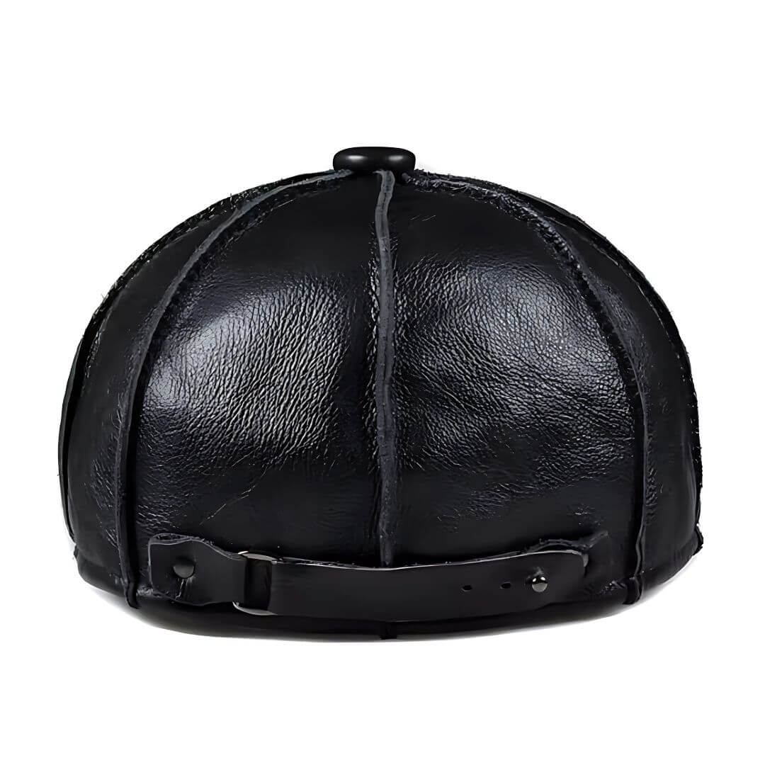 Echte Leder Newsboy Cap | CHEYENNE