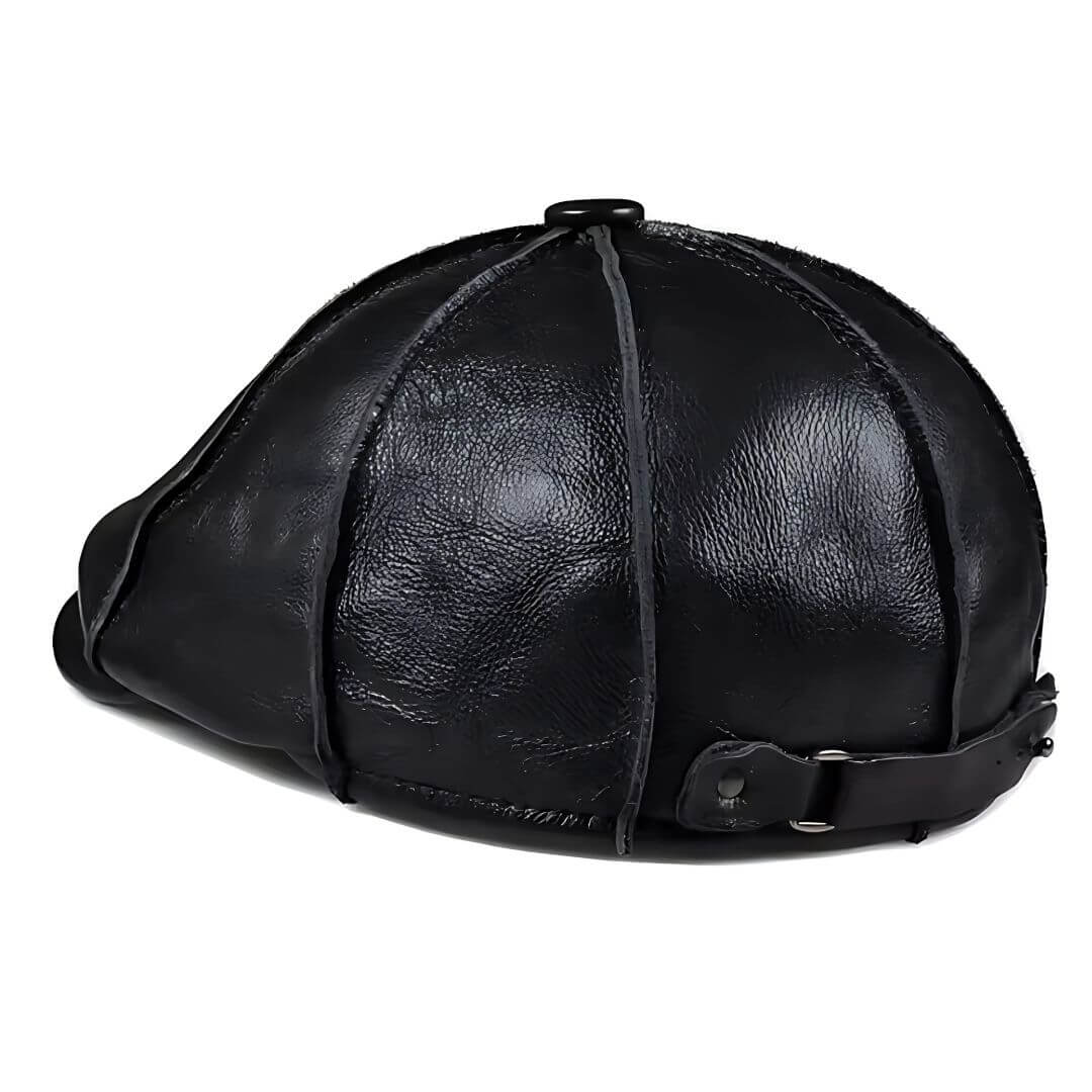 Echte Leder Newsboy Cap | CHEYENNE