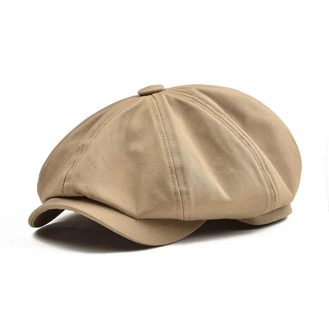 Baumwoll-Twill Newsboy Cap | MEMPHIS