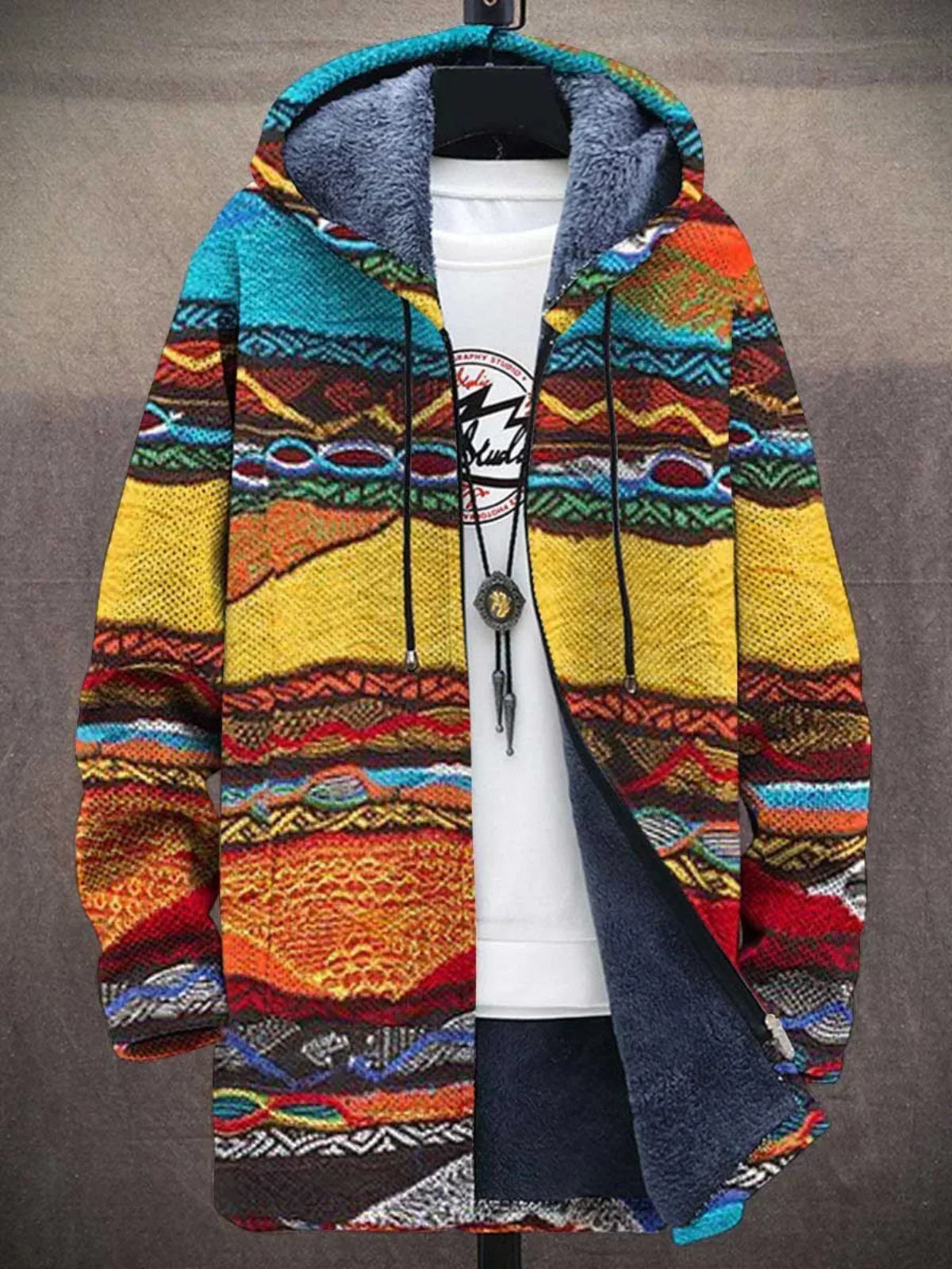 Pola | Ein luxuriöser Cardigan, inspiriert von Kunst