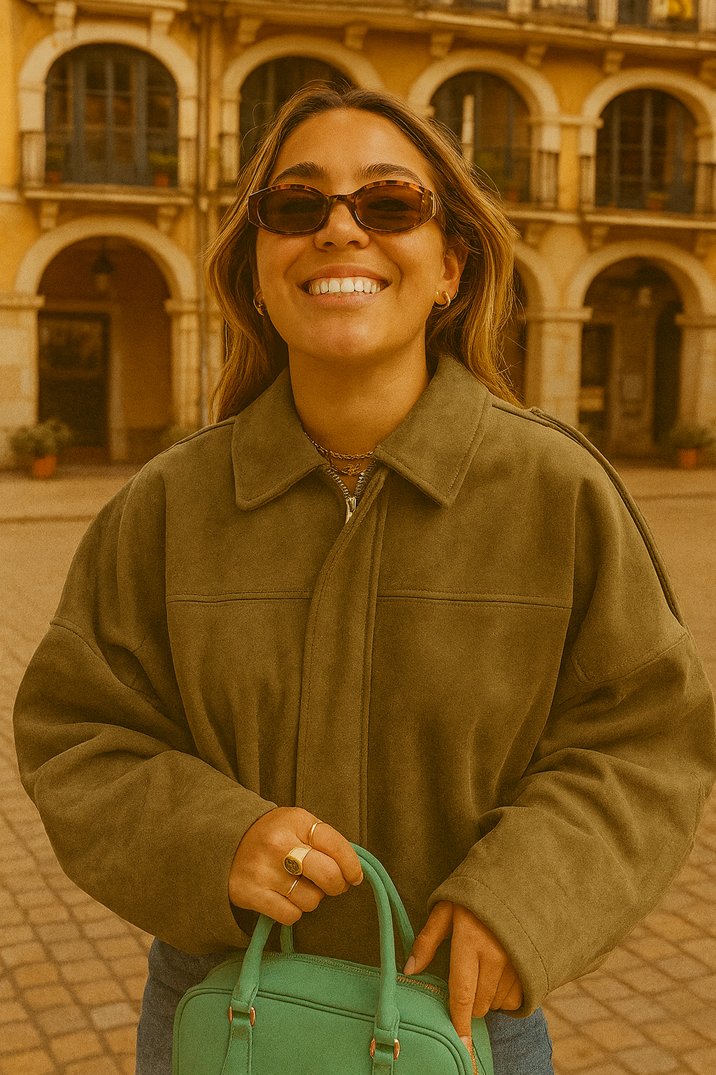 JOSH - Vintage oversized Jacke