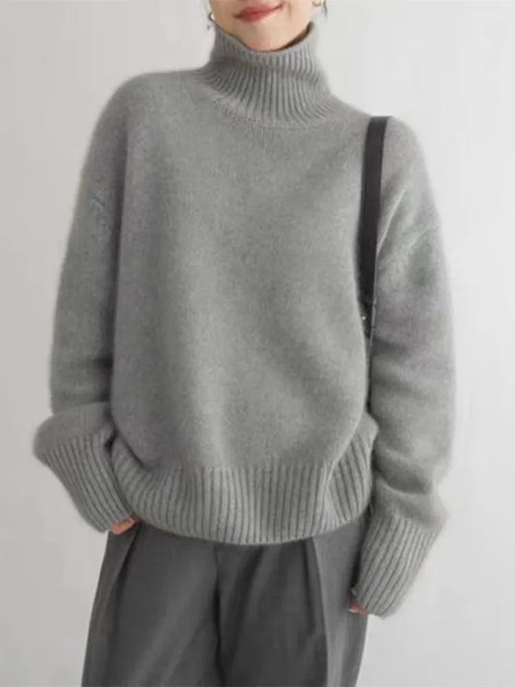 Der Claire Pullover — Winterweich