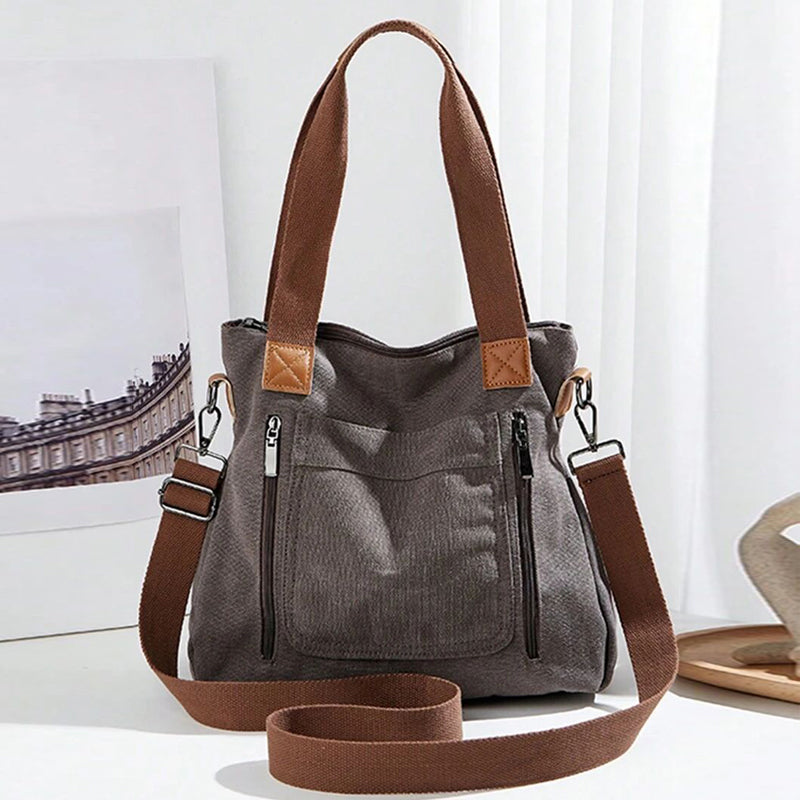 Lässige Canvas-Tasche