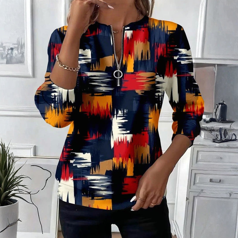 【Langarm】Buntes Vintage Sweatshirt