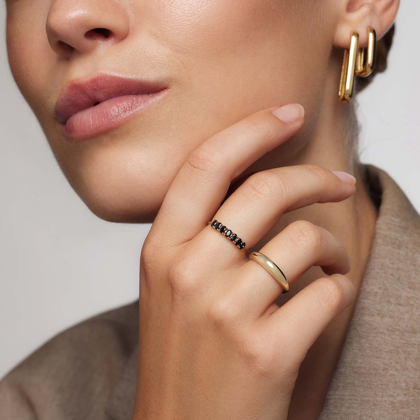 Felsfester Ring | Gold