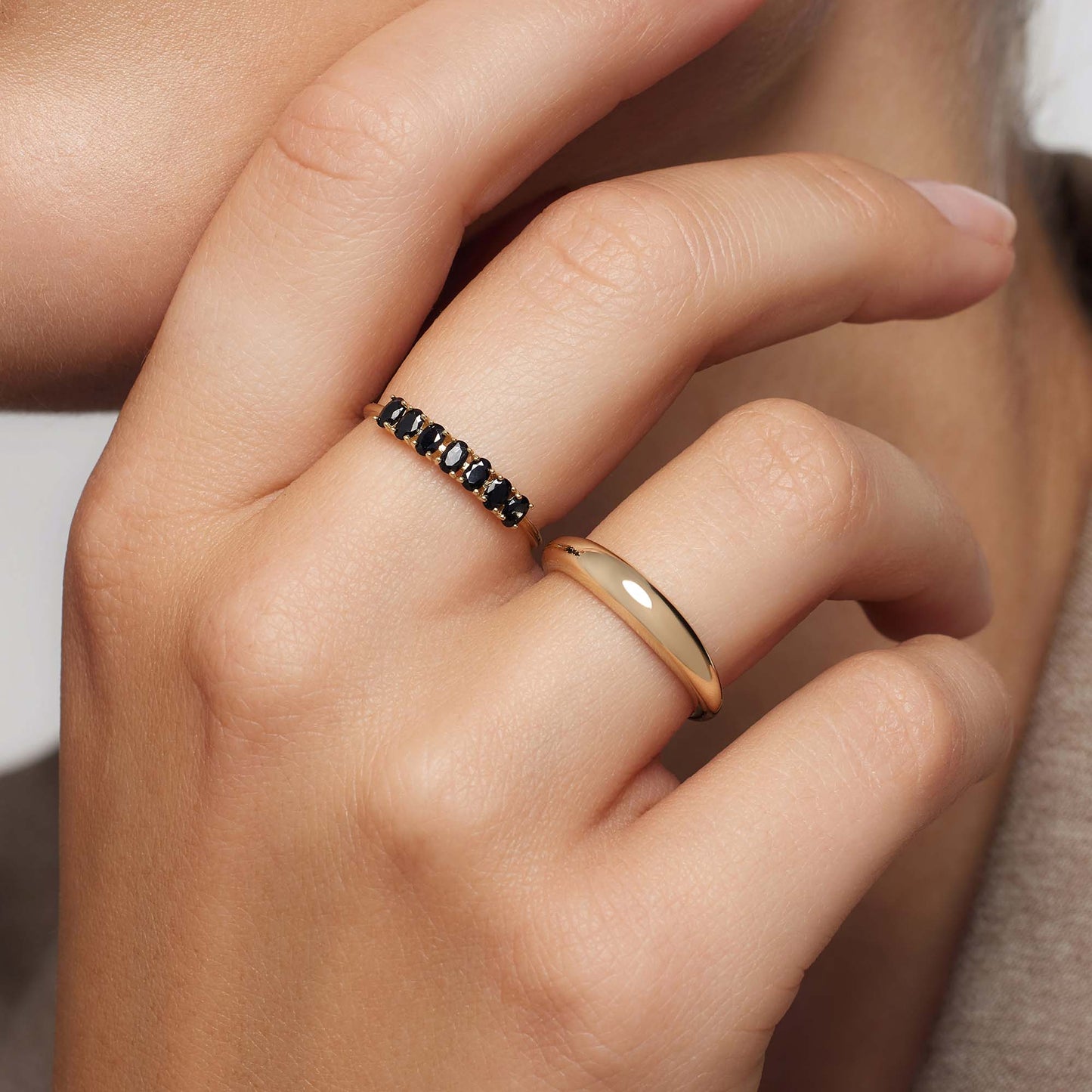 Felsfester Ring | Gold