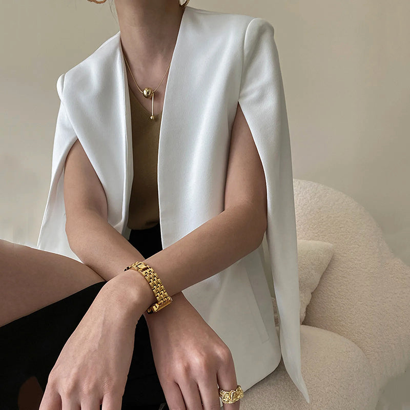 Elise Leroy Elegante Überwurfjacke