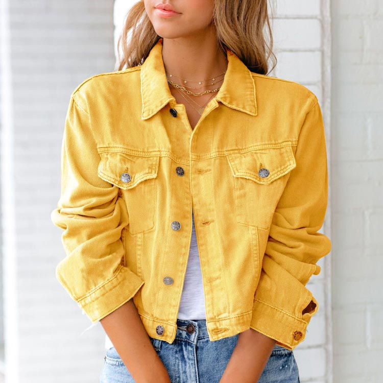Elise Leroy Petals Denimjacke