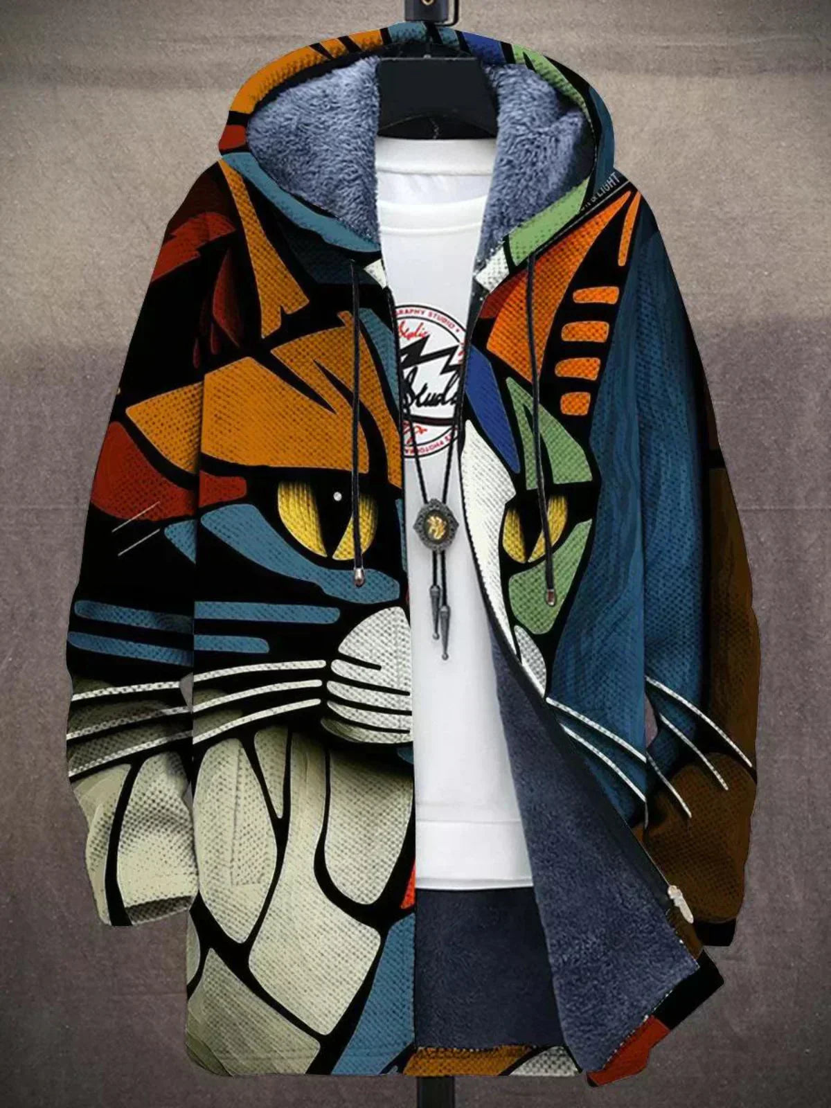 Azalia | Ein luxuriöser Cardigan inspiriert von Kunst