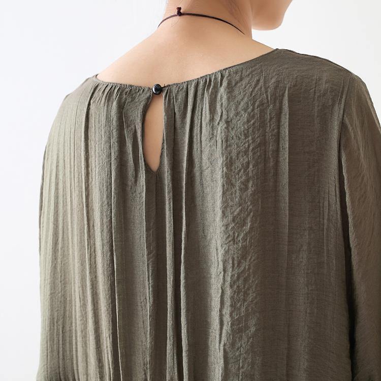 Hellblaue Tüll Maxi-Kleider Patchwork Chiffon Sommerkleider