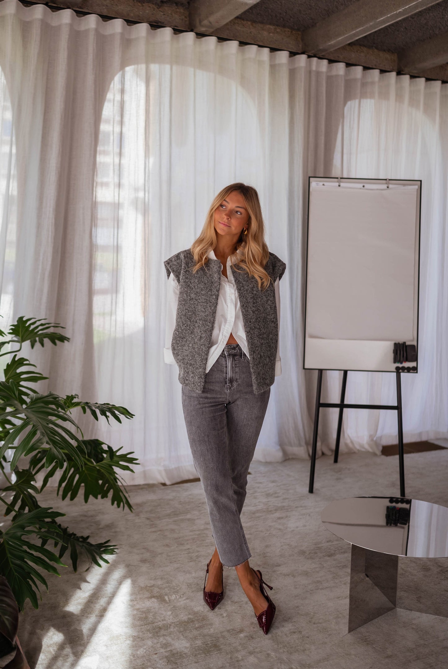 Lena™ | Gilet aus Wolle