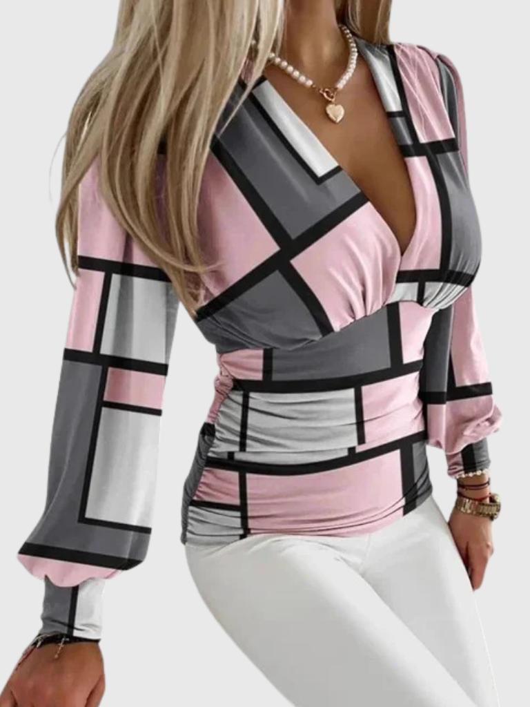 CELINE V-AUSSCHNITT BLUSE