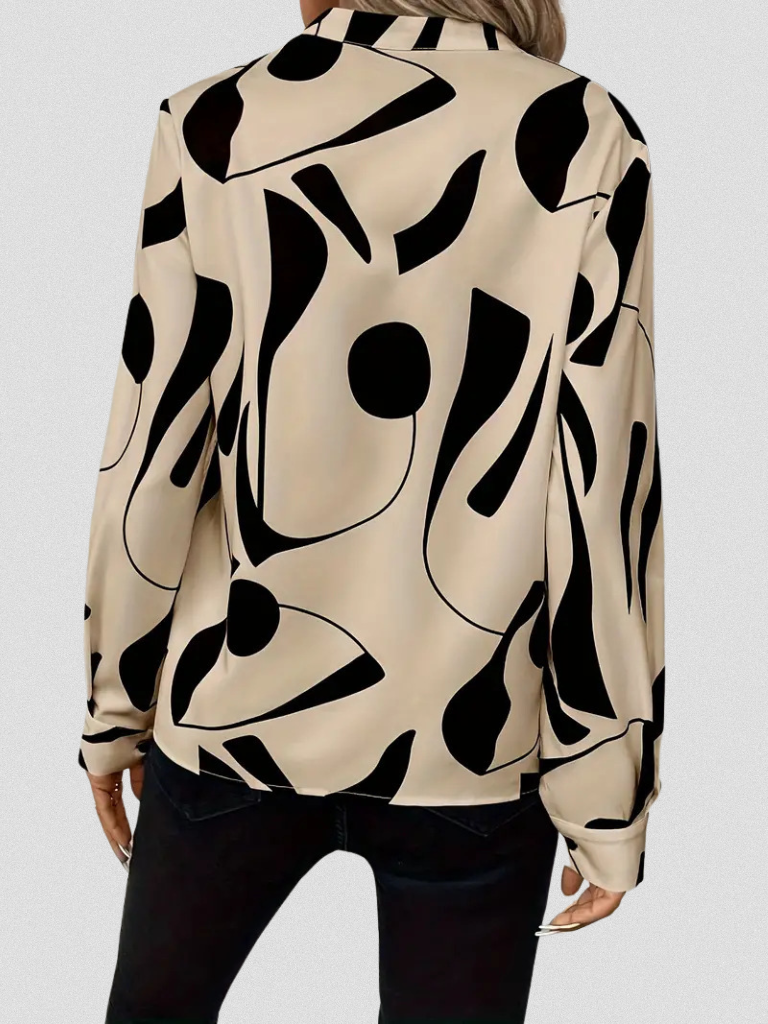 LYRA SATINLOOK BLUSE