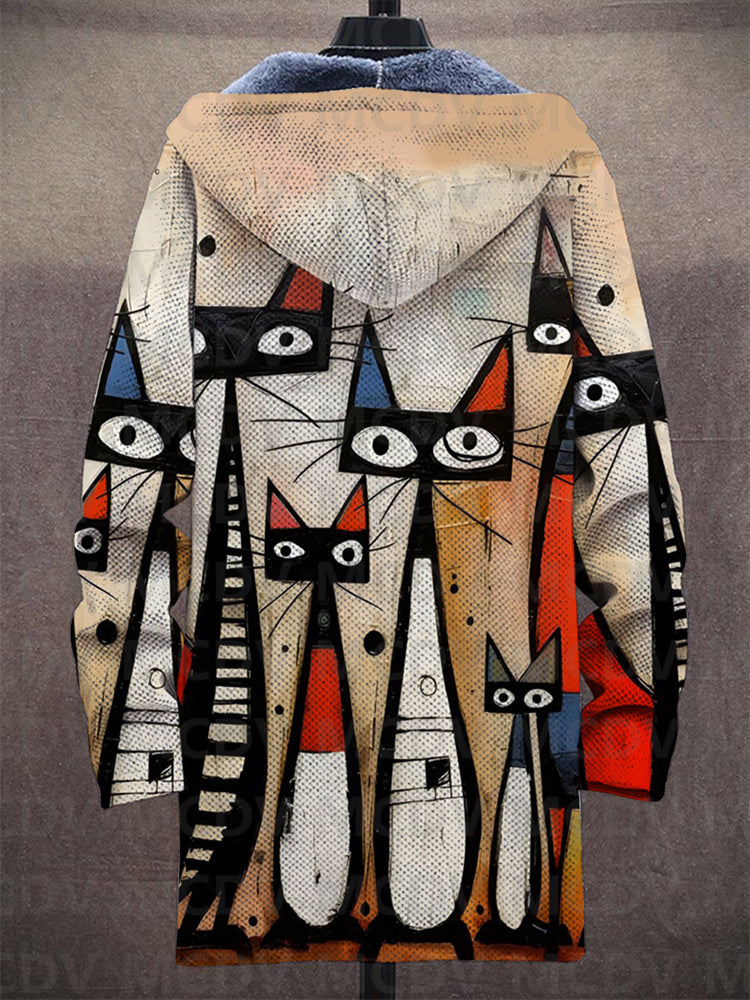 Livia | Luxuriöser Cardigan inspiriert von Kunst