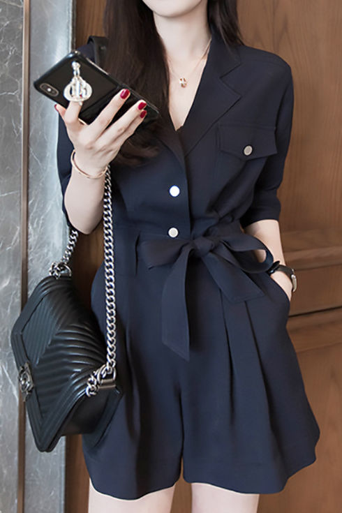 Lässiger Pendleranzug Overall