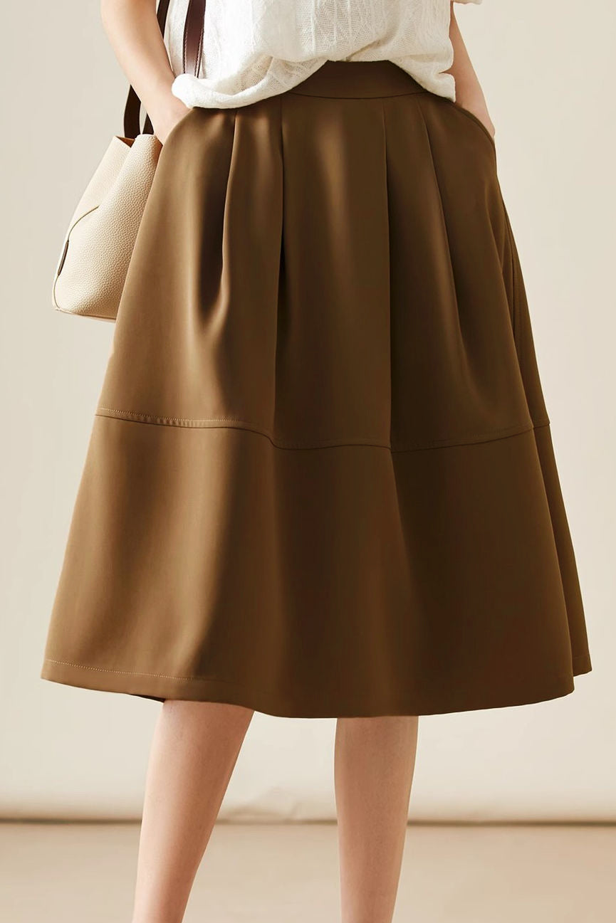 A-Linien eleganter Rock